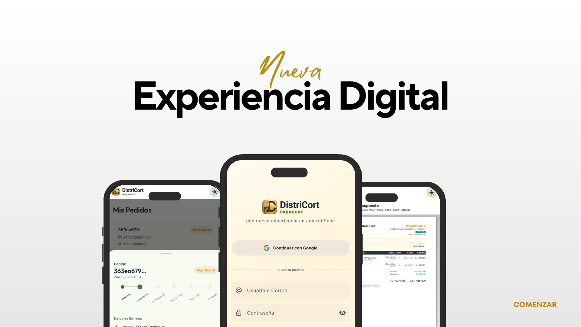 DistriCort - Nueva Experiencia Digital | Cotizá tus cortinas online en Paraguay